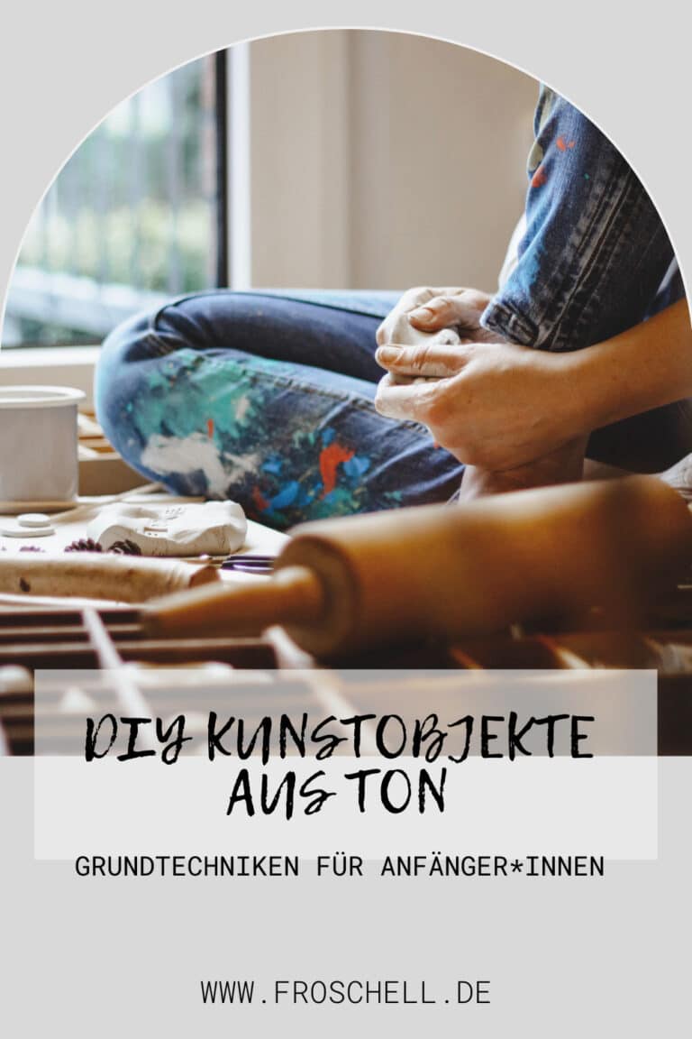 DIY Kunstobjekte töpfern