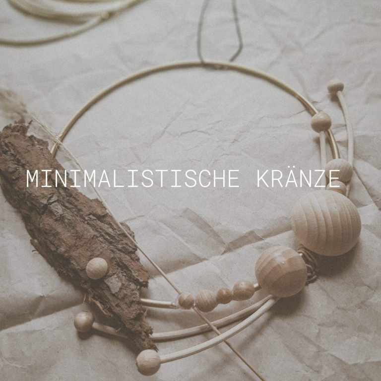 minimalistisch Kränze