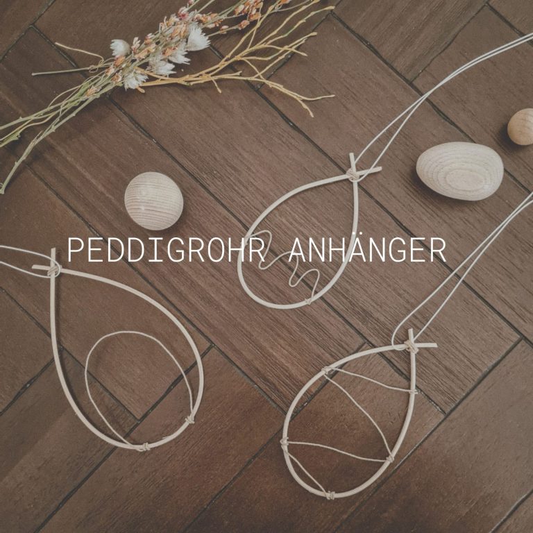 Peddigrohr Anhänger